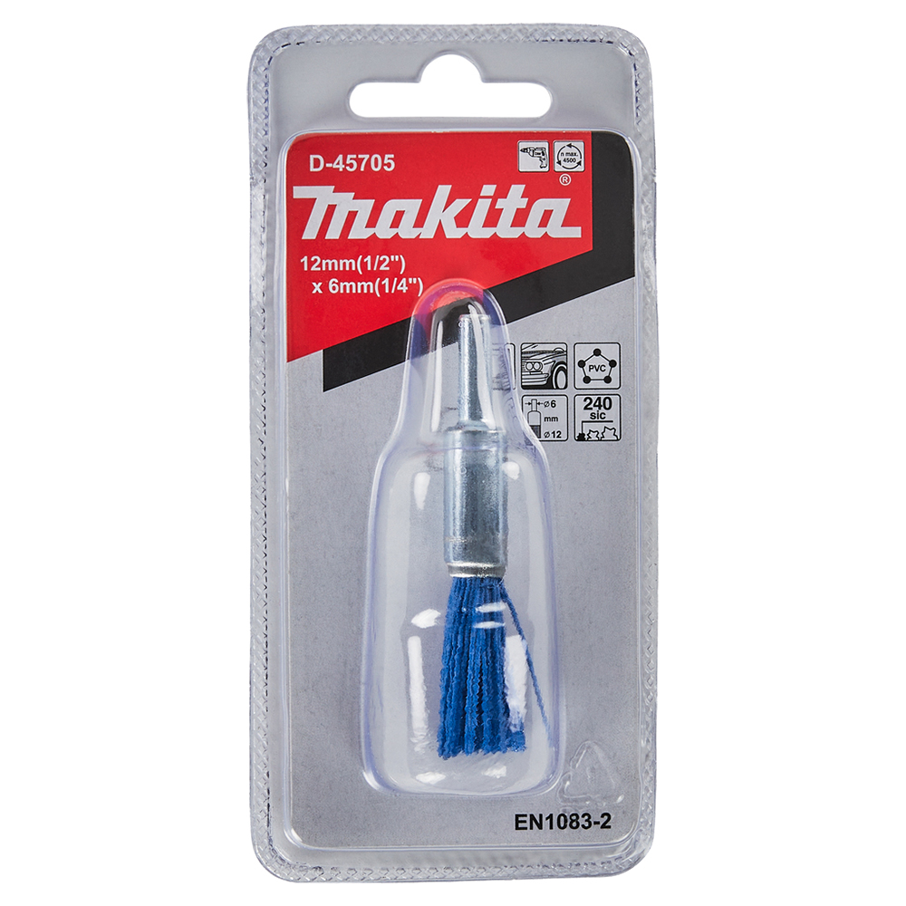Чашкова нейлонова щітка для дрилів 12 мм Makita (D-45705)