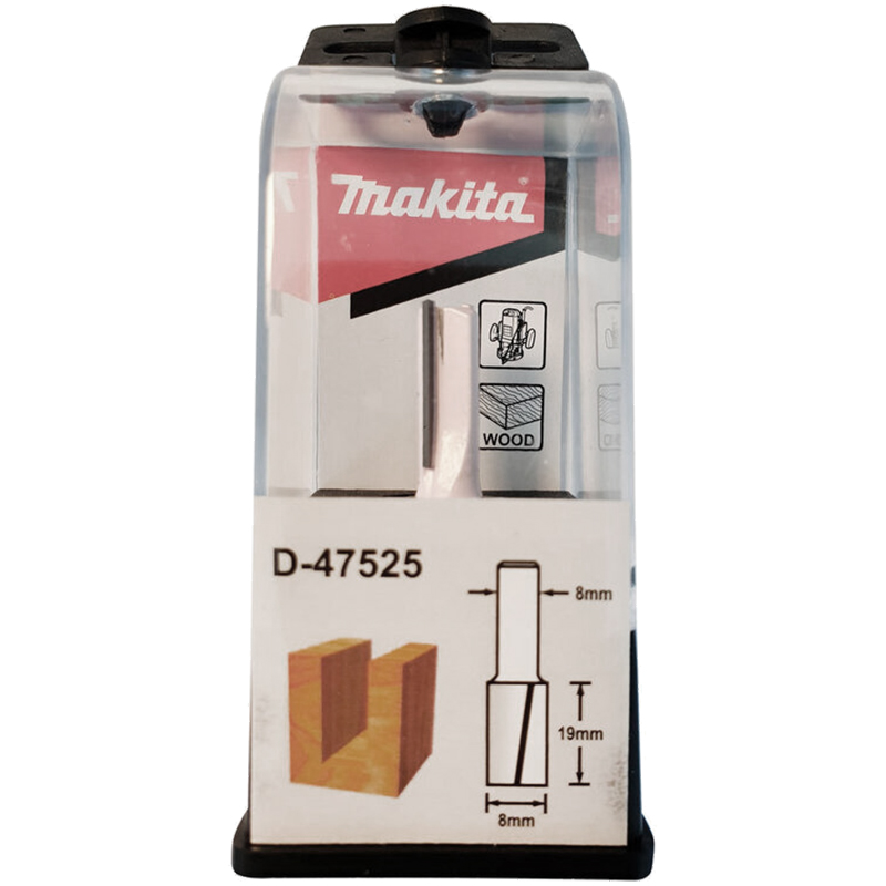 Пряма фреза 8x19x51 Makita (D-47525)