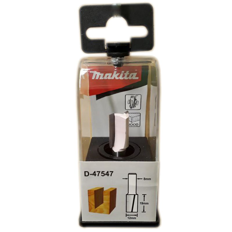 Пряма фреза - 2 ножі 12x19x51 Makita (D-47547)