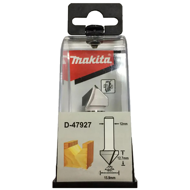 V подібна фреза 15.9x12.7x50.8 Makita (D-47927) V подібна фреза 15.9x12.7x50.8 Makita (D-47927)