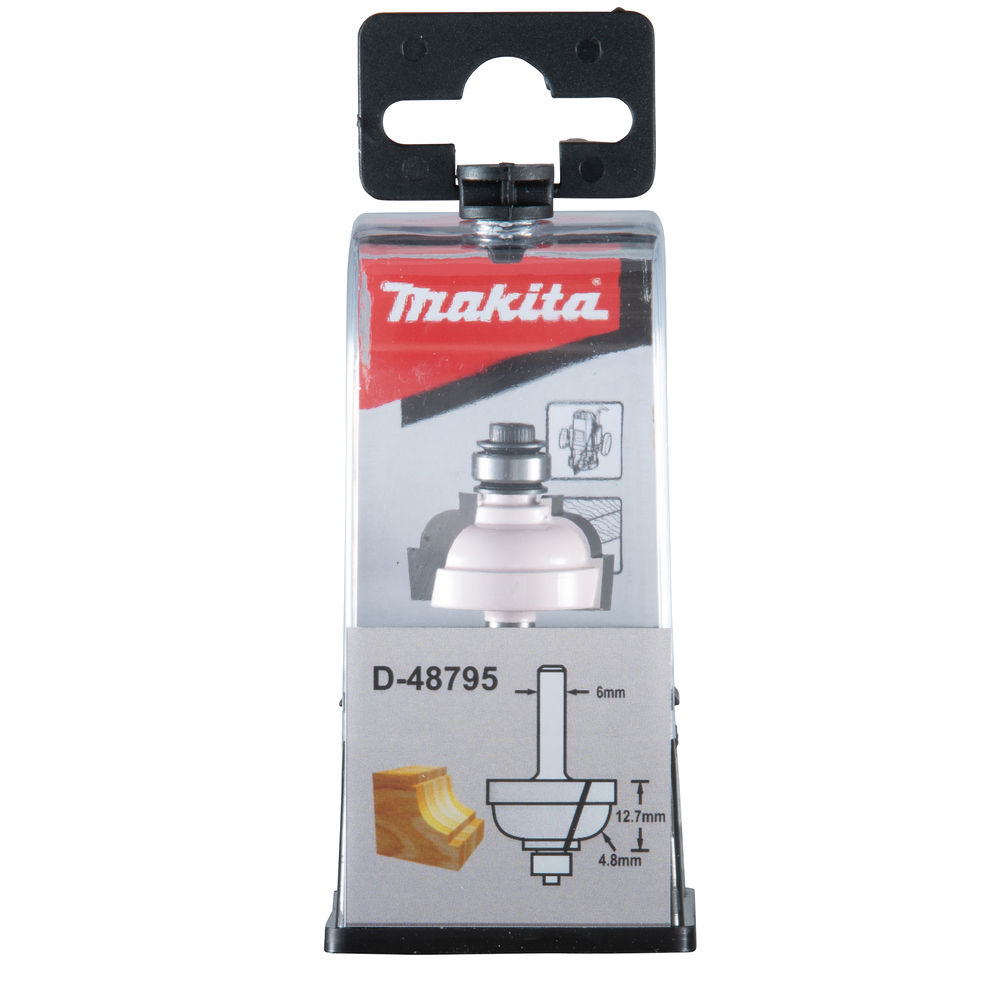 Фреза із підшипником 25,4х12,7х53,7 Makita (D-48795) Фреза із підшипником 25,4х12,7х53,7 Makita (D-48795)