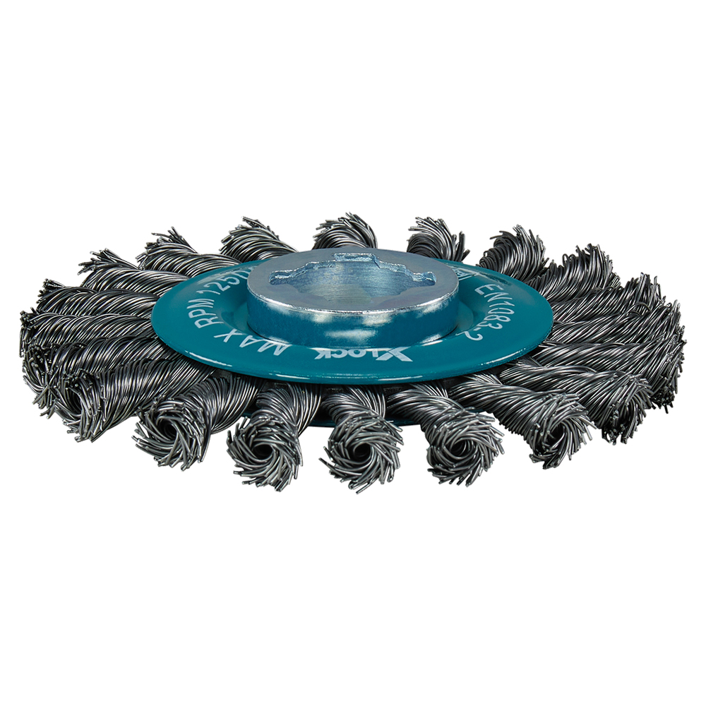Торцева дротяна щітка 115 мм Makita X-LOCK (D-73405) Торцева дротяна щітка 115 мм Makita X-LOCK (D-73405)