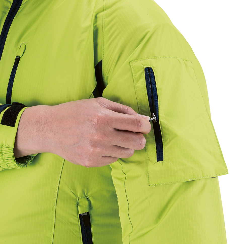 Аккумуляторная куртка с вентиляцией Makita LXT/CXT, 10,8-18В (2XL) DFJ212Z2XL
