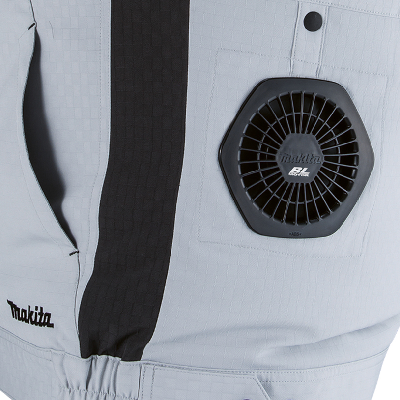 Аккумуляторная куртка с вентиляцией Makita LXT/CXT, 10,8-18В (2XL) DFJ213Z2XL