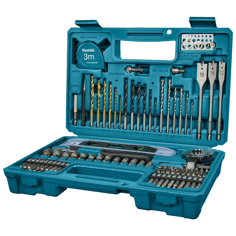 Набір свердел та біт Makita 102 шт (E-10730) Набір свердел та біт Makita 102 шт (E-10730)