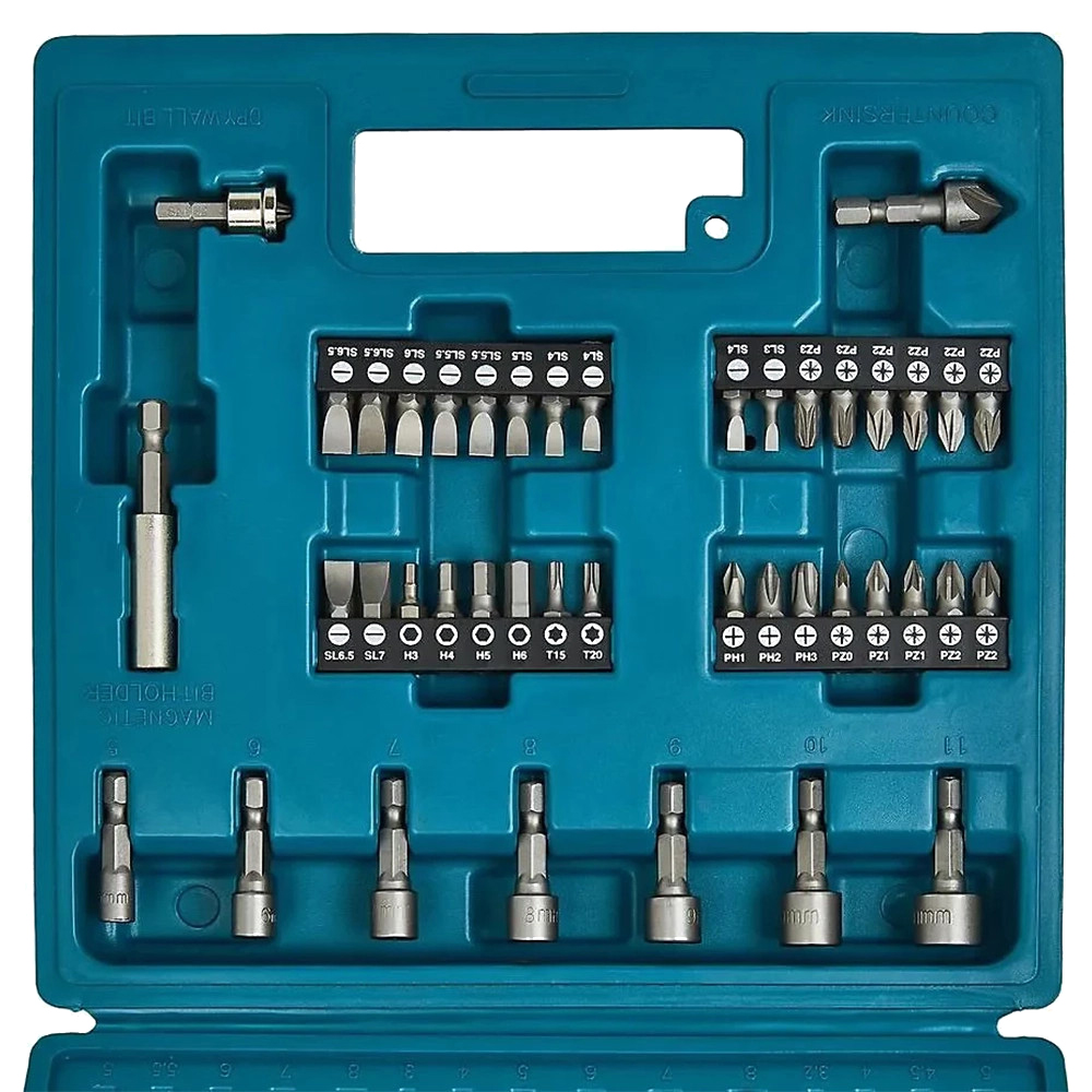 Набір свердел та біт Makita 60 шт (E-11829) Набір свердел та біт Makita 60 шт (E-11829)