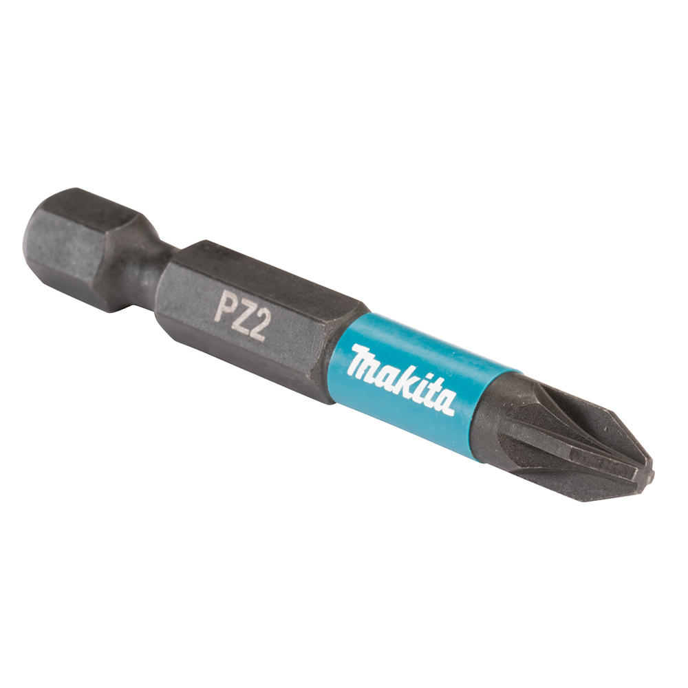 Біти PZ2 50 мм Impact Black 10 шт Makita (E-12413) Біти PZ2 50 мм Impact Black 10 шт Makita (E-12413)