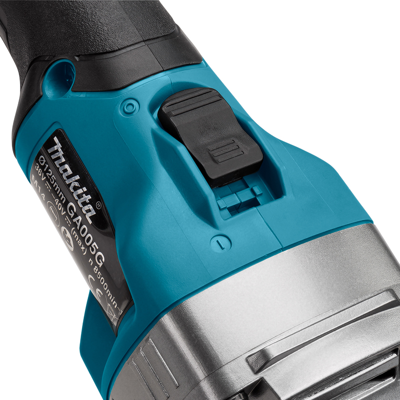 Акумуляторна кутова шліфувальна машина XGT 40 V MAX Makita GA005GM201