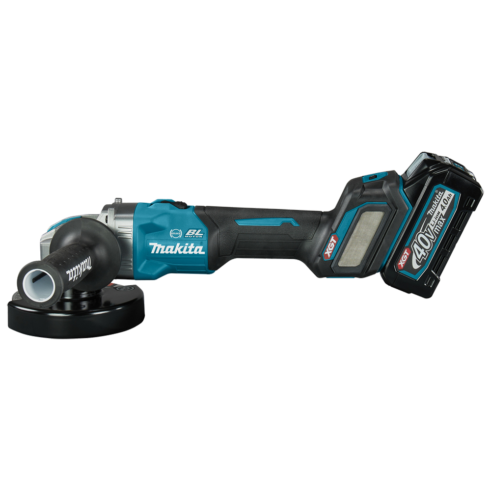 Акумуляторна кутова шліфувальна машина Makita X-LOCK XGT 40 V MAX GA041GM201 Акумуляторна кутова шліфувальна машина Makita X-LOCK XGT 40 V MAX GA041GM201