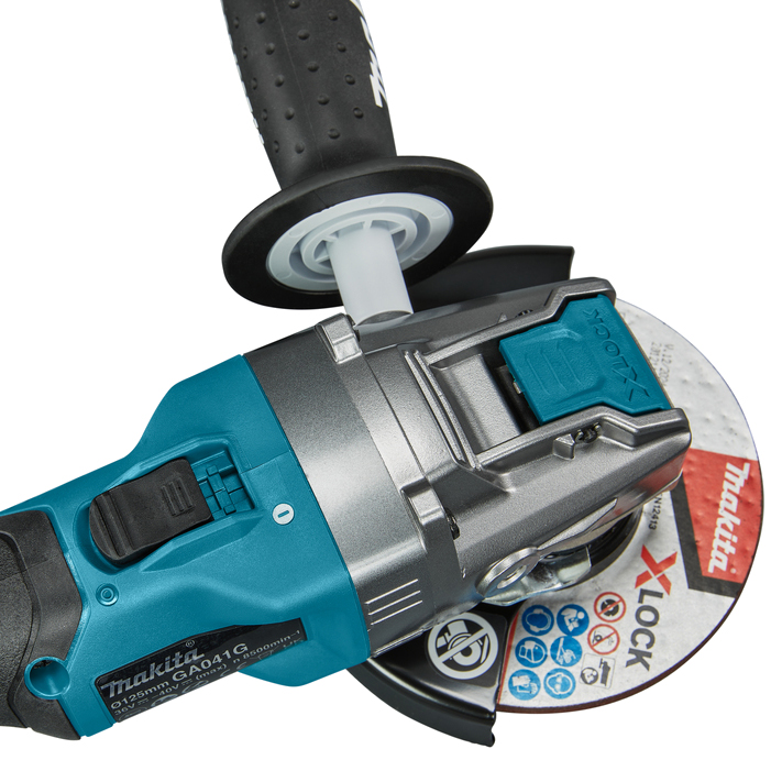 Акумуляторна кутова шліфувальна машина Makita X-LOCK XGT 40 V MAX GA041GZ (без АКБ)
