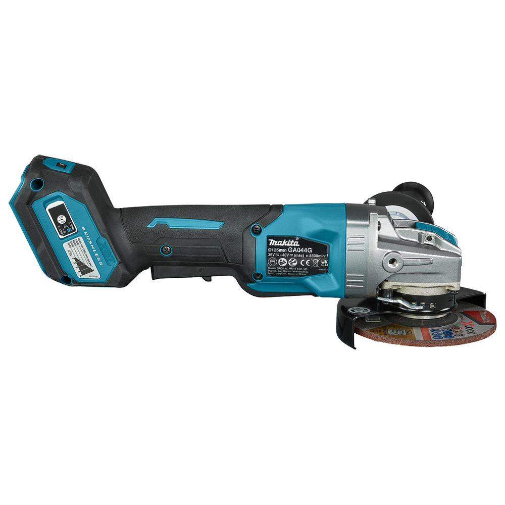 Акумуляторна кутова шліфувальна машина Makita X-LOCK XGT 40 V MAX GA044GZ (без АКБ) Акумуляторна кутова шліфувальна машина Makita X-LOCK XGT 40 V MAX GA044GZ (без АКБ)