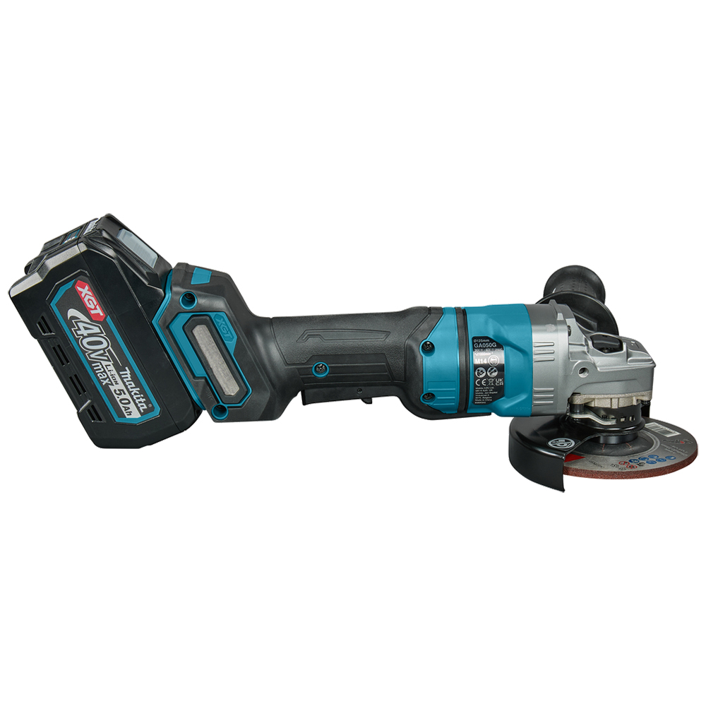 Акумуляторна кутова шліфувальна машина Makita XGT 40 V MAX GA050GT101