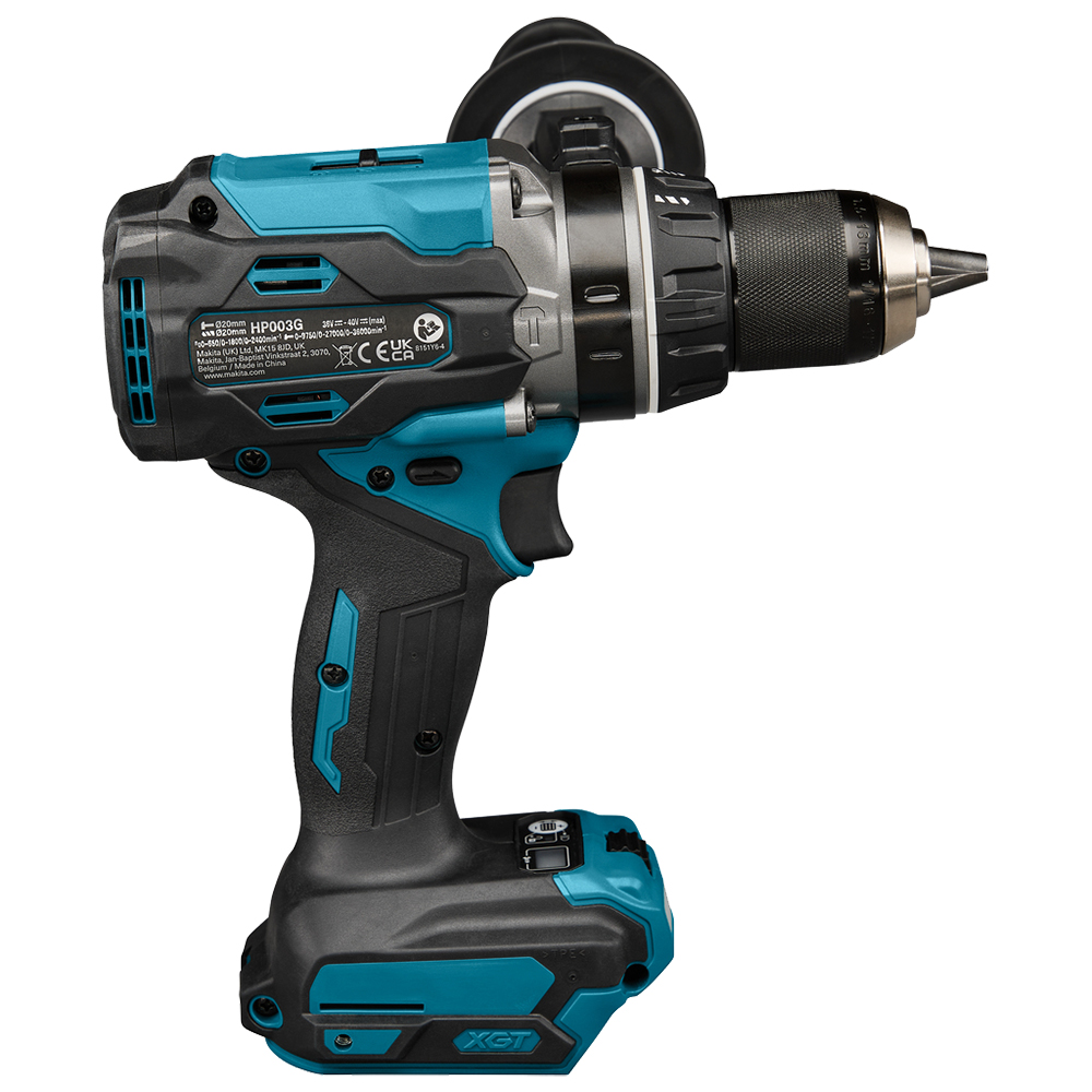 Акумуляторний дриль-шурупокрут з ударом Makita XGT 40 V MAX HP003GU201