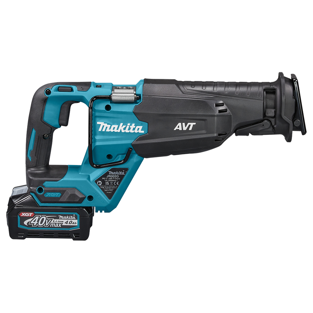 Акумуляторна шабельна пила Makita XGT 40 V MAX JR002GM201 Акумуляторна шабельна пила Makita XGT 40 V MAX JR002GM201