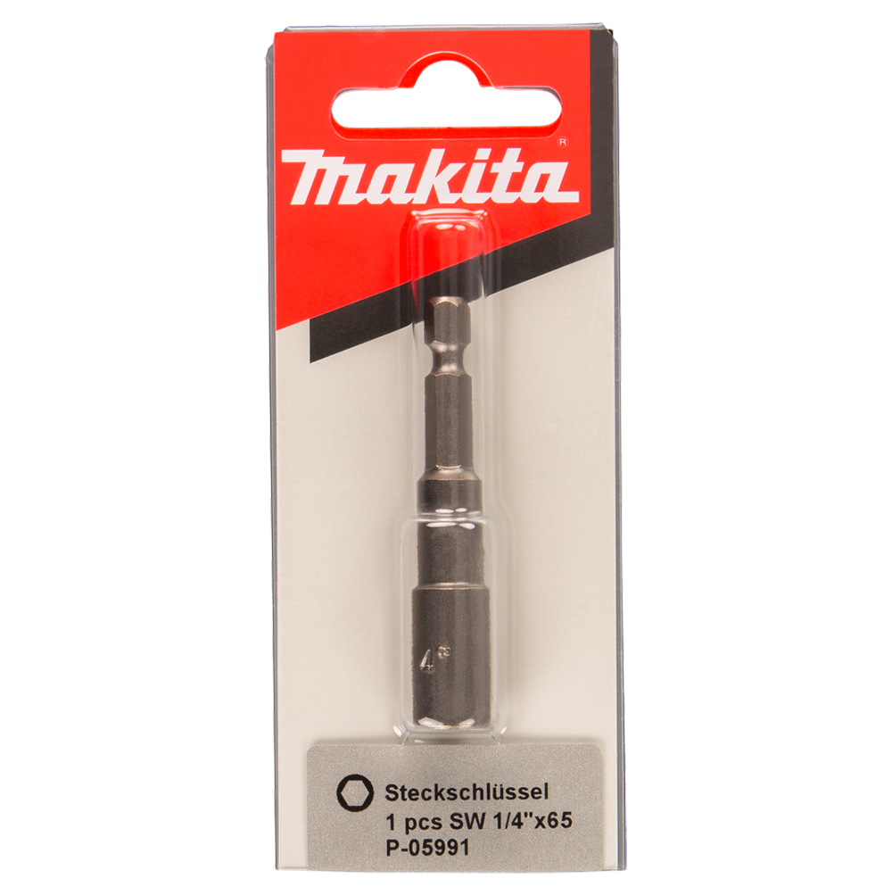 Магнітна торцева головка 1/4'' Makita (P-05991) Магнітна торцева головка 1/4'' Makita (P-05991)