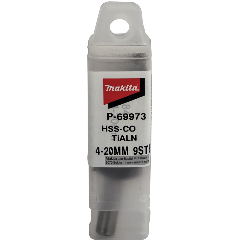 Ступінчасте свердло Makita HSS-Co-TiAIN 4-20 (P-69973) Ступінчасте свердло Makita HSS-Co-TiAIN 4-20 (P-69973)