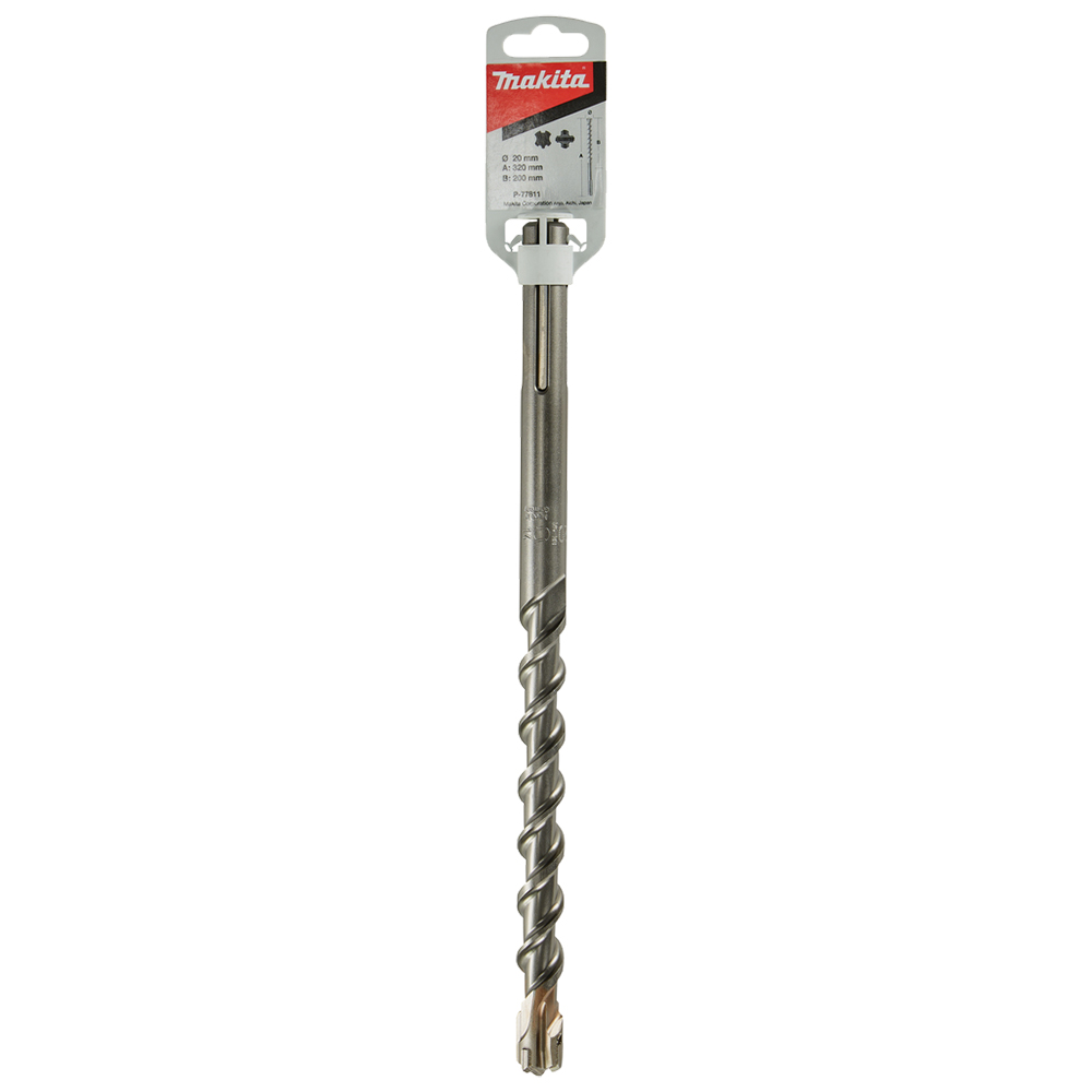 Бур SDS-MAX MAK4 преміум- 4-ріжучі кромки 20x320 мм Makita (P-77811) Бур SDS-MAX MAK4 преміум- 4-ріжучі кромки 20x320 мм Makita (P-77811)