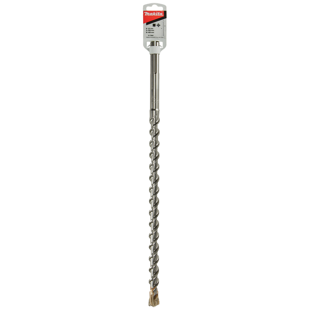 Бур SDS-MAX MAK4 преміум- 4-ріжучі кромки 22x520 мм Makita (P-77861) Бур SDS-MAX MAK4 преміум- 4-ріжучі кромки 22x520 мм Makita (P-77861)