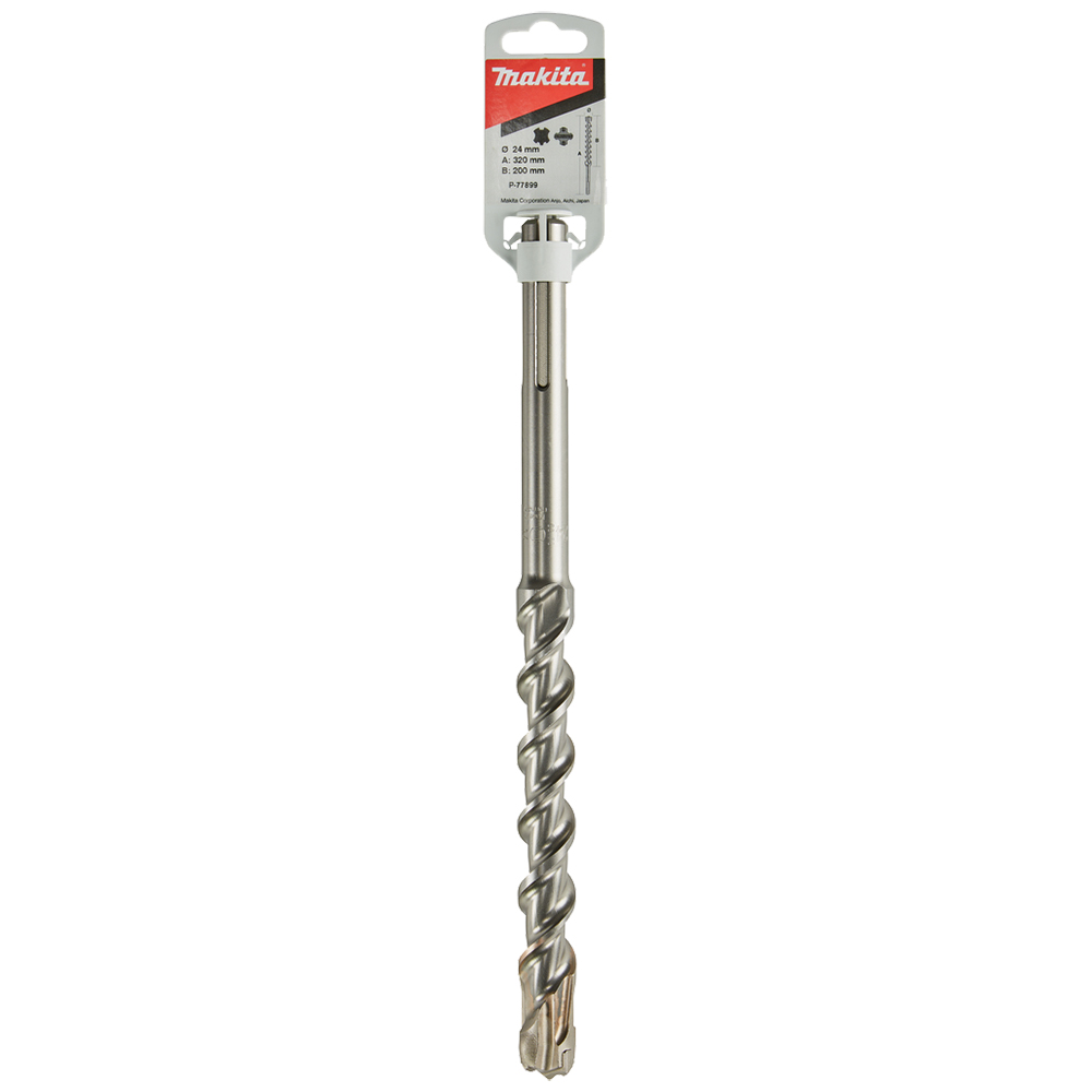Бур SDS-MAX MAK4 преміум- 4-ріжучі кромки 24x320 мм Makita (P-77899) Бур SDS-MAX MAK4 преміум- 4-ріжучі кромки 24x320 мм Makita (P-77899)