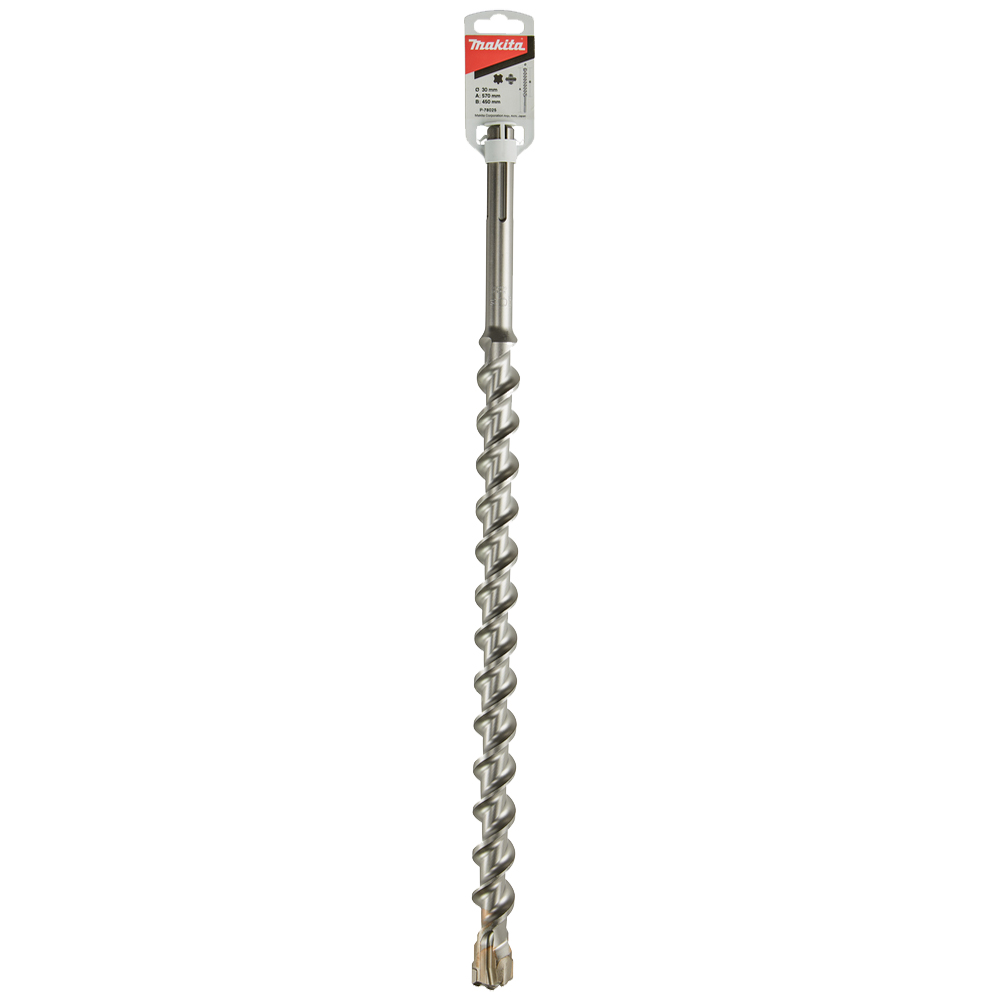 Бур SDS-MAX MAK4 преміум- 4-ріжучі кромки 30x570 мм Makita (P-78025) Бур SDS-MAX MAK4 преміум- 4-ріжучі кромки 30x570 мм Makita (P-78025)