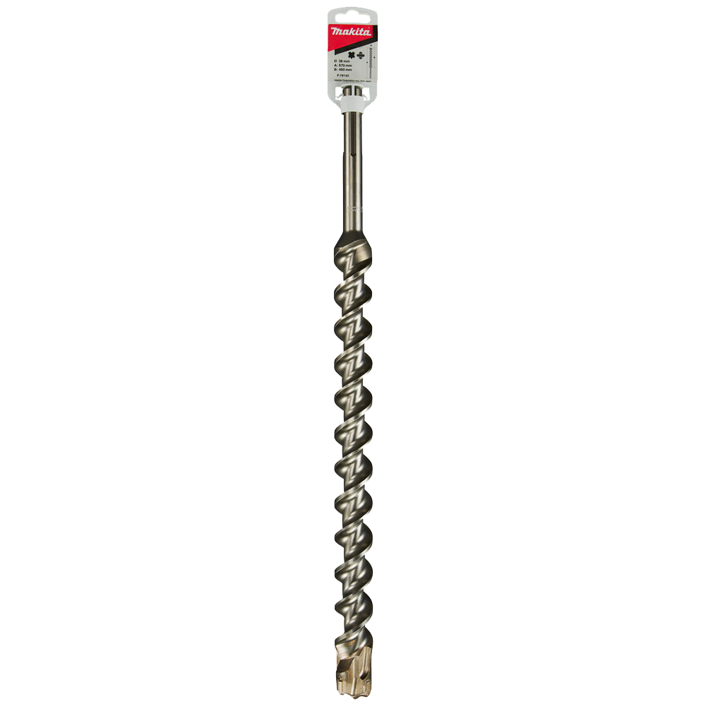 Бур SDS-MAX MAK4 преміум- 4-ріжучі кромки 38x570 мм Makita (P-78140) Бур SDS-MAX MAK4 преміум- 4-ріжучі кромки 38x570 мм Makita (P-78140)