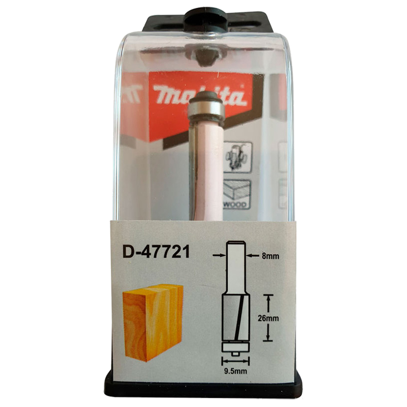 Оконтувальна фреза - 2 ножі 9,5х26х67 Makita (D-47721)