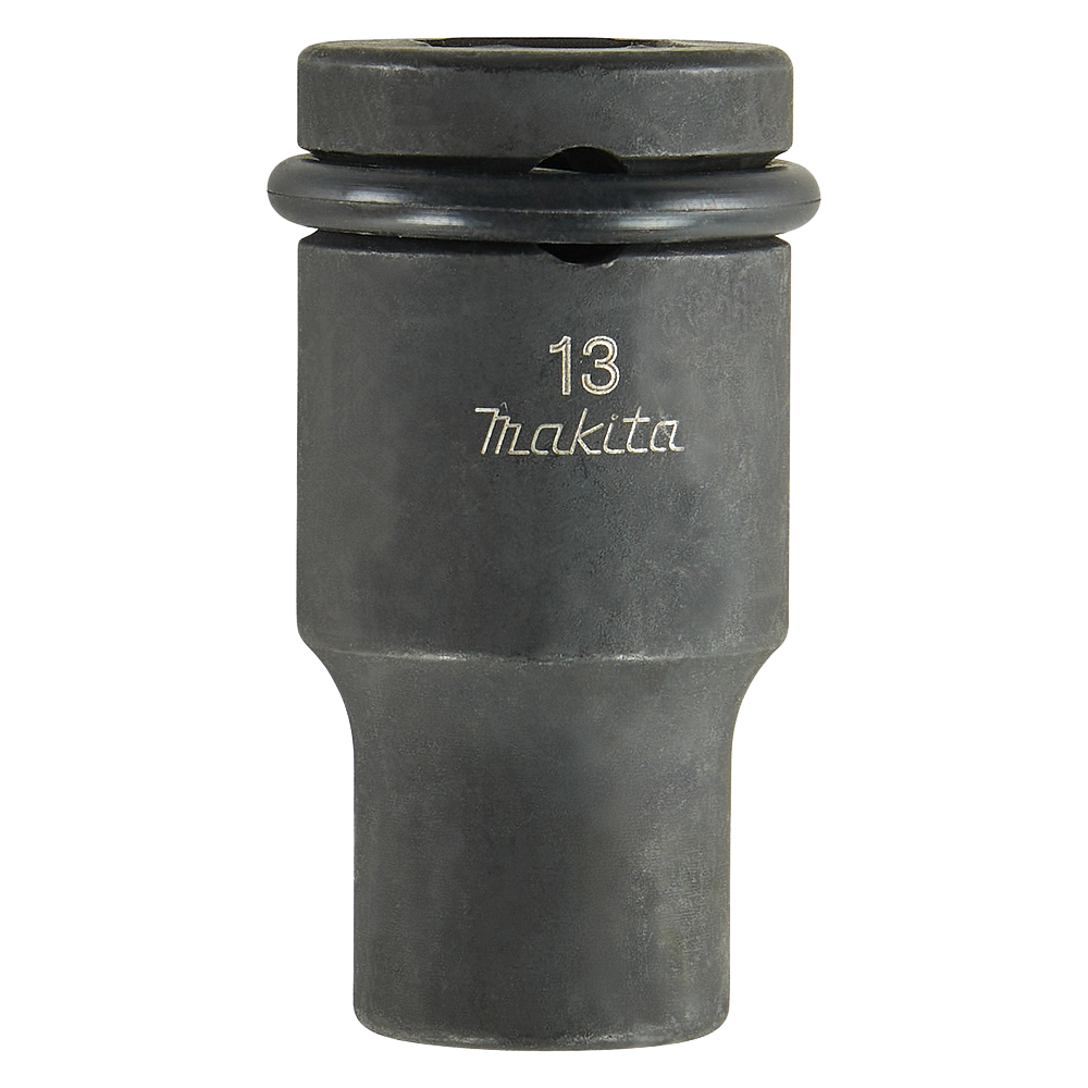 Ударна головка Cr-Mo з ущільнюючим кільцем Makita 13х52 мм (134827-7) Ударна головка Cr-Mo з ущільнюючим кільцем Makita 13х52 мм (134827-7)