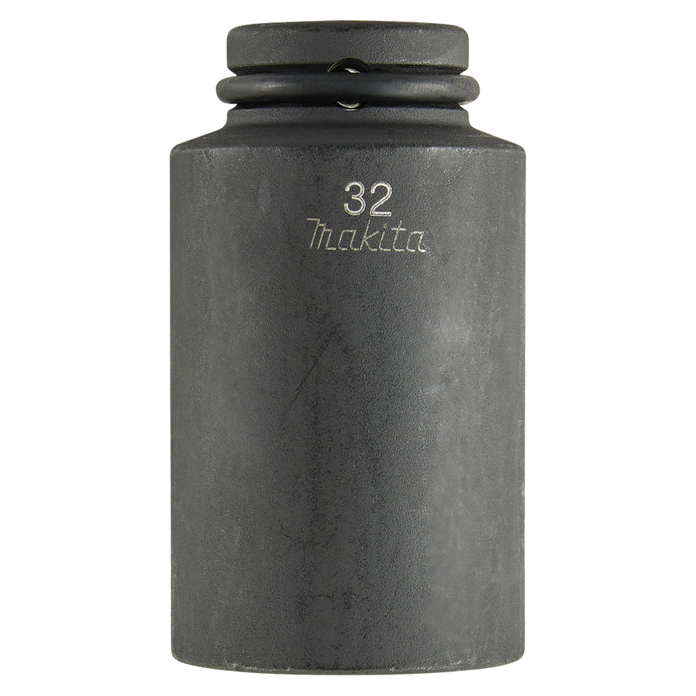 Ударна головка Cr-Mo з ущільнюючим кільцем Makita 32х78 мм (134849-7) Ударна головка Cr-Mo з ущільнюючим кільцем Makita 32х78 мм (134849-7)