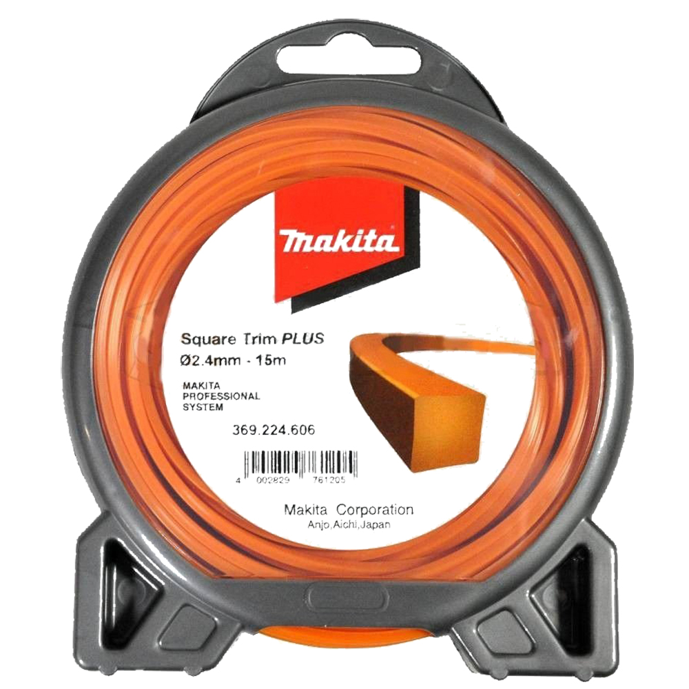 Косильна ліска 2,4 мм Makita (369224606) Косильна ліска 2,4 мм Makita (369224606)