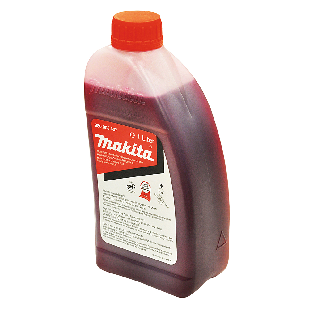 Олива для 2-тактного двигуна 1 л Makita (980008607) Олива для 2-тактного двигуна 1 л Makita (980008607)
