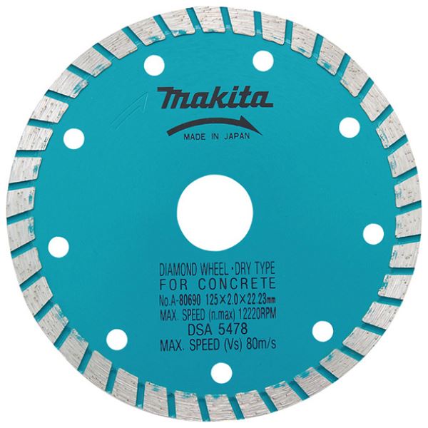 Алмазний диск 125 мм Makita (A-80690)