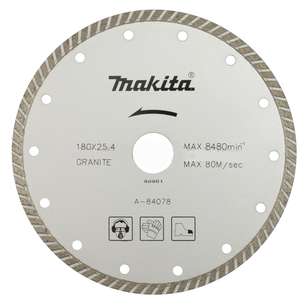 Алмазний диск 180 мм Makita (A-84078)