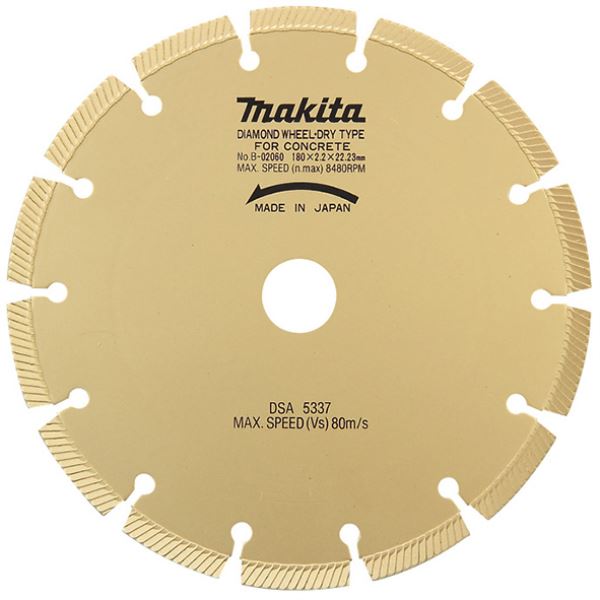 Алмазний диск 180 мм Makita (B-02060)