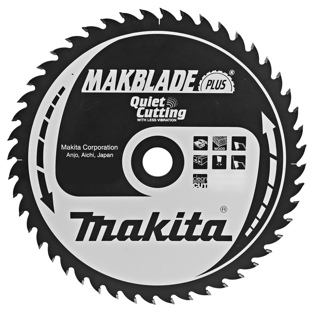 Пиляльний диск Makita MAKBlade Plus: дерево 350 мм 100 зубів (B-08866) Пиляльний диск Makita MAKBlade Plus: дерево 350 мм 100 зубів (B-08866)