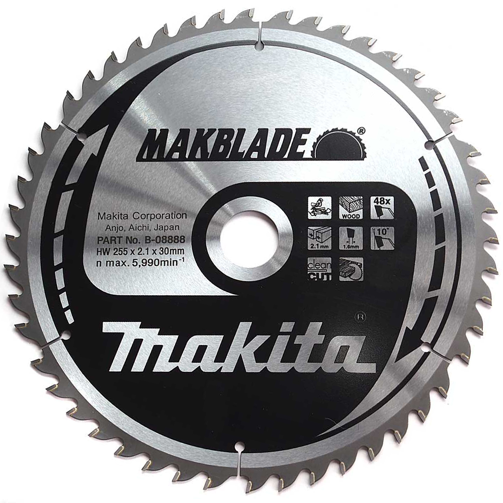 Пильный диск Makita MAKBlade 255x30 48T (B-08888)