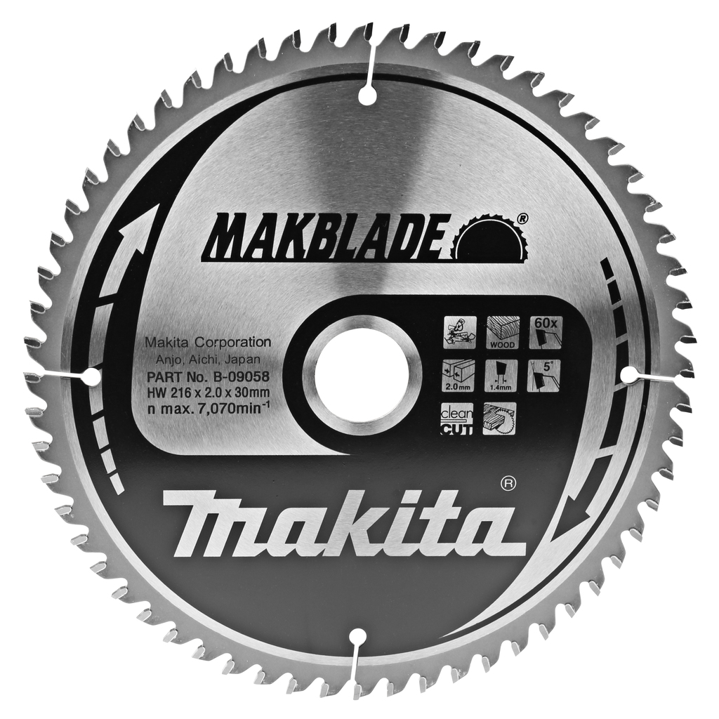Пильный диск Makita MAKBlade 216x30 60T (B-09058)