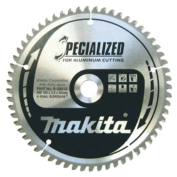 Пильный диск Makita для алюминия SPECIALIZED 260х30 мм 80Т Makita (B-09656)