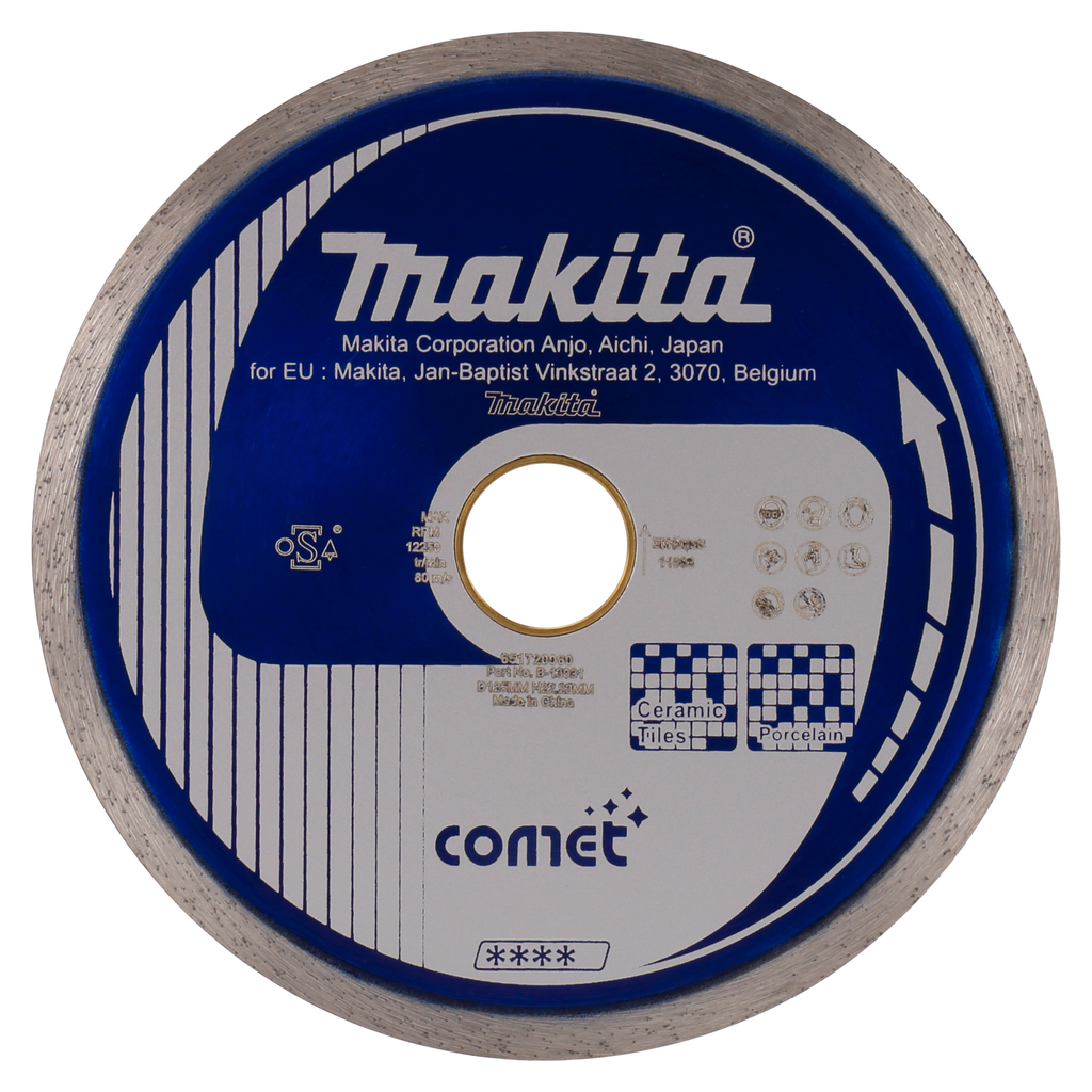 Алмазний диск 125 мм Makita Comet з кераміці (B-13091)