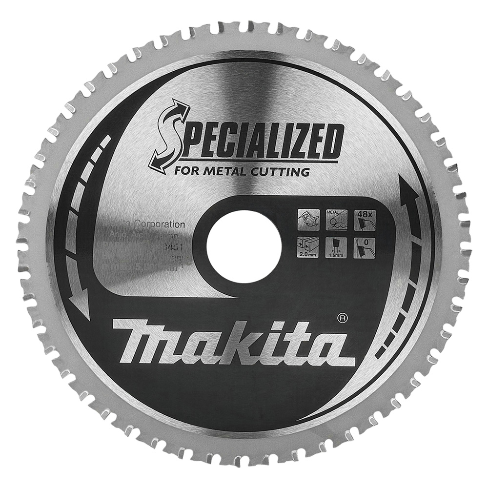Пиляльний диск Makita SPECIALIZED: сталь185x30 мм 48T (B-33451) Пиляльний диск Makita SPECIALIZED: сталь185x30 мм 48T (B-33451)