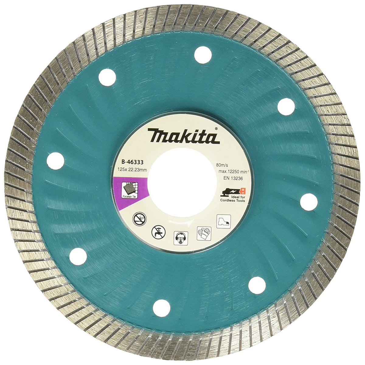 Алмазний диск по плитці та кераміці 125 мм Makita (B-46333)