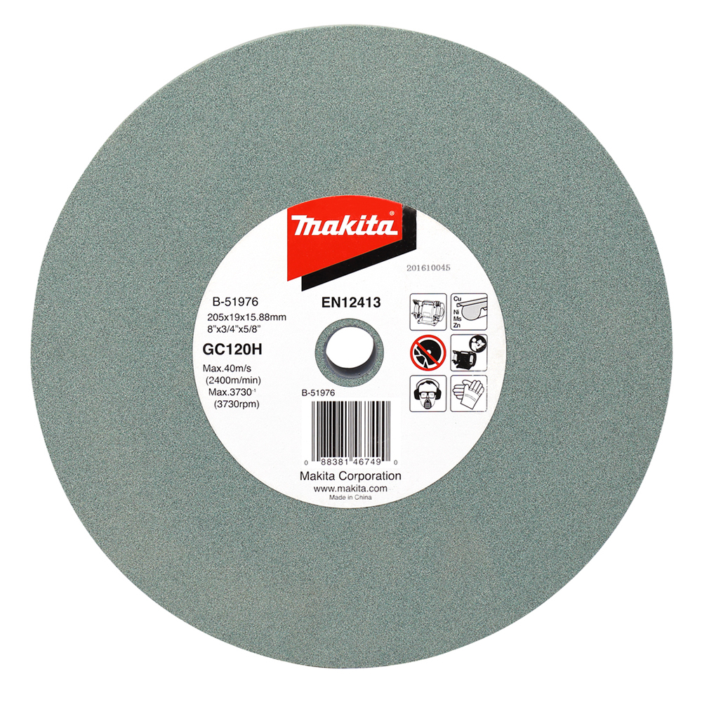 Шлифовальный диск 205x19х15,88 мм GC120H (B-51976)