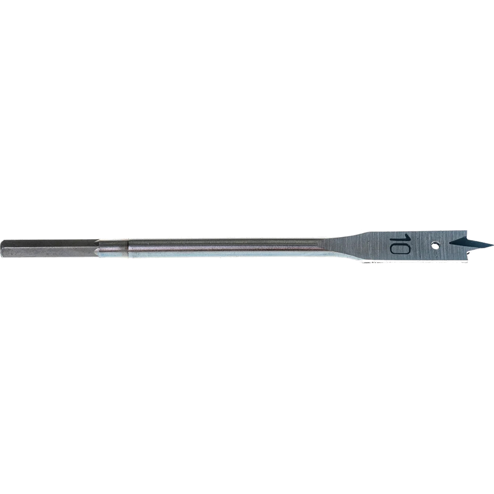Перове свердло для дерева з шестигранним хвостовиком Makita 10 мм (D-07696) Перове свердло для дерева з шестигранним хвостовиком Makita 10 мм (D-07696)
