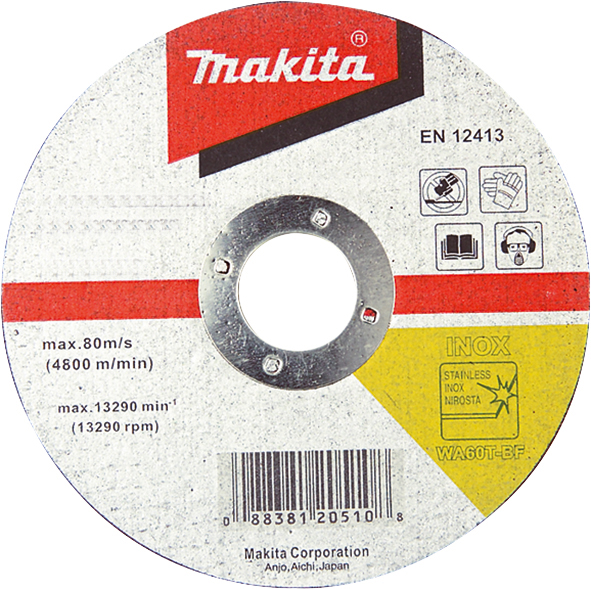 Отрезной диск по нержавейке Makita 125 мм (D-18823)