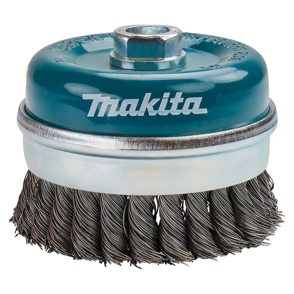 Чашкова щітка з крученої дроту 100 мм Makita (D-29290) Чашкова щітка з крученої дроту 100 мм Makita (D-29290)