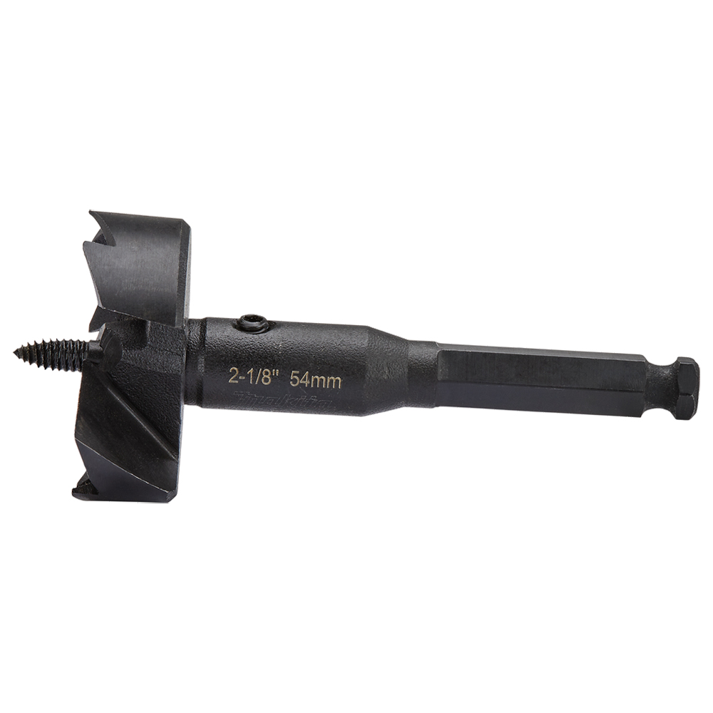 Свердло Форстнера для дерева саморізне 54 мм HEX7/16 Makita (D-30019) Свердло Форстнера для дерева саморізне 54 мм HEX7/16 Makita (D-30019)