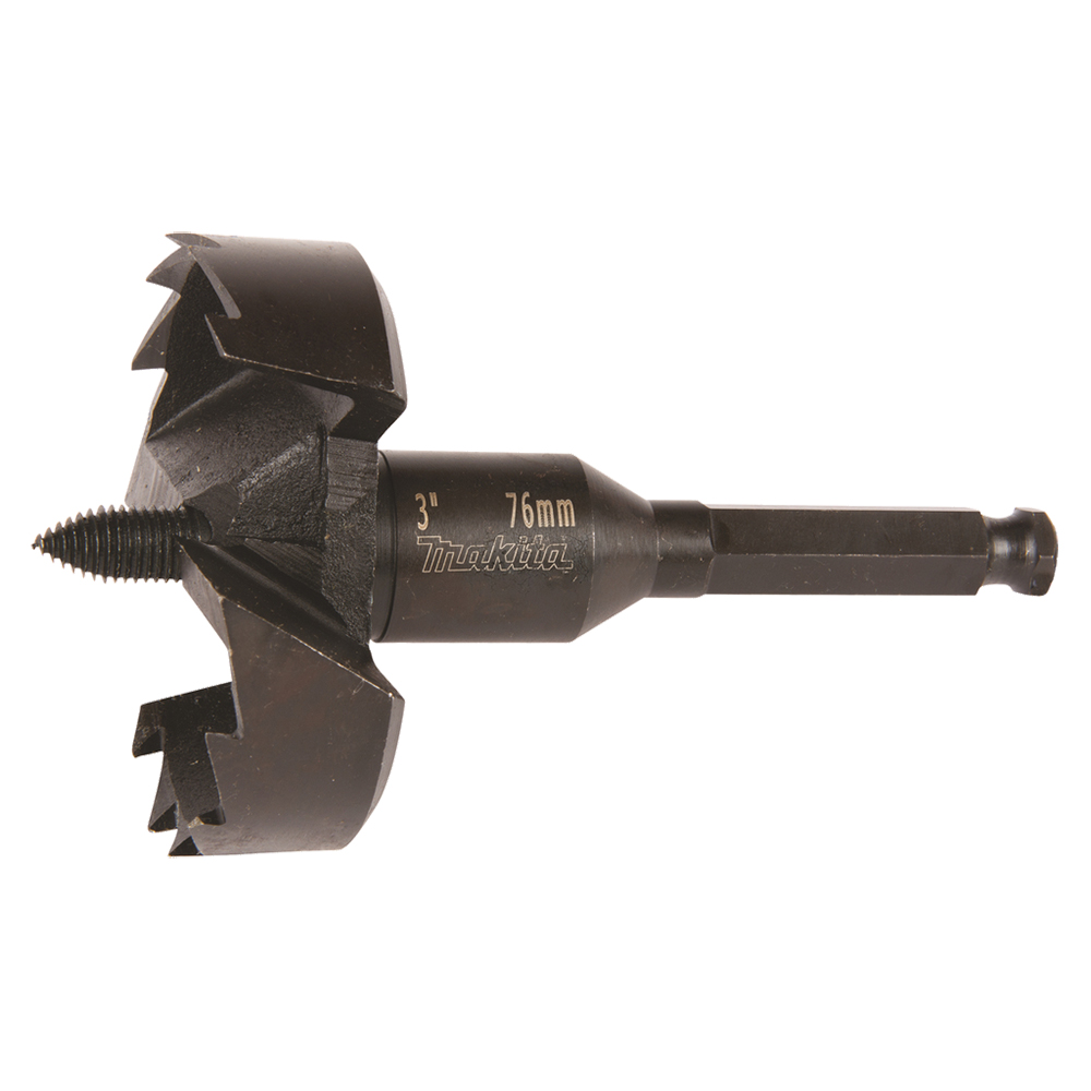 Свердло Форстнера для дерева саморізне 76 мм HEX7/16 Makita (D-30047) Свердло Форстнера для дерева саморізне 76 мм HEX7/16 Makita (D-30047)
