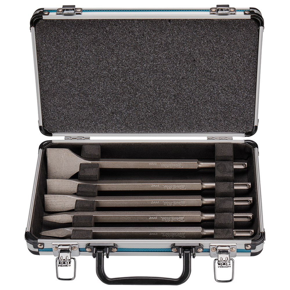 Набір зубил SDS-Plus, 5 шт. Makita (D-42379) Набір зубил SDS-Plus, 5 шт. Makita (D-42379)