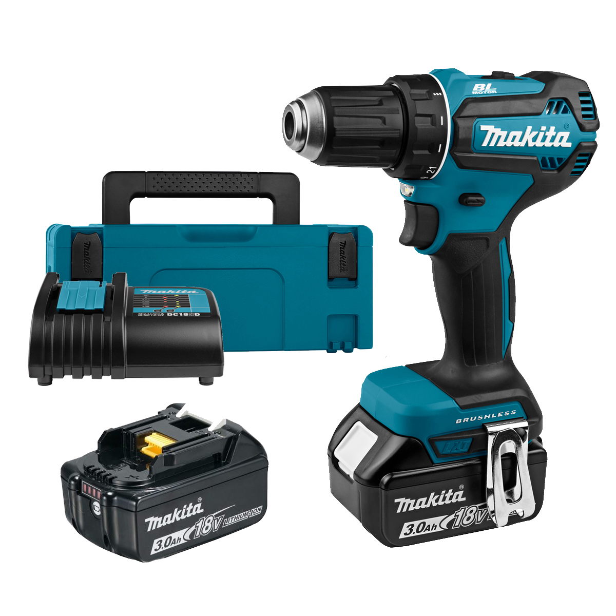 Акумуляторний дриль-шурупокрут Makita LXT BL 18 В DDF485SFJ Акумуляторний дриль-шурупокрут Makita LXT BL 18 В DDF485SFJ