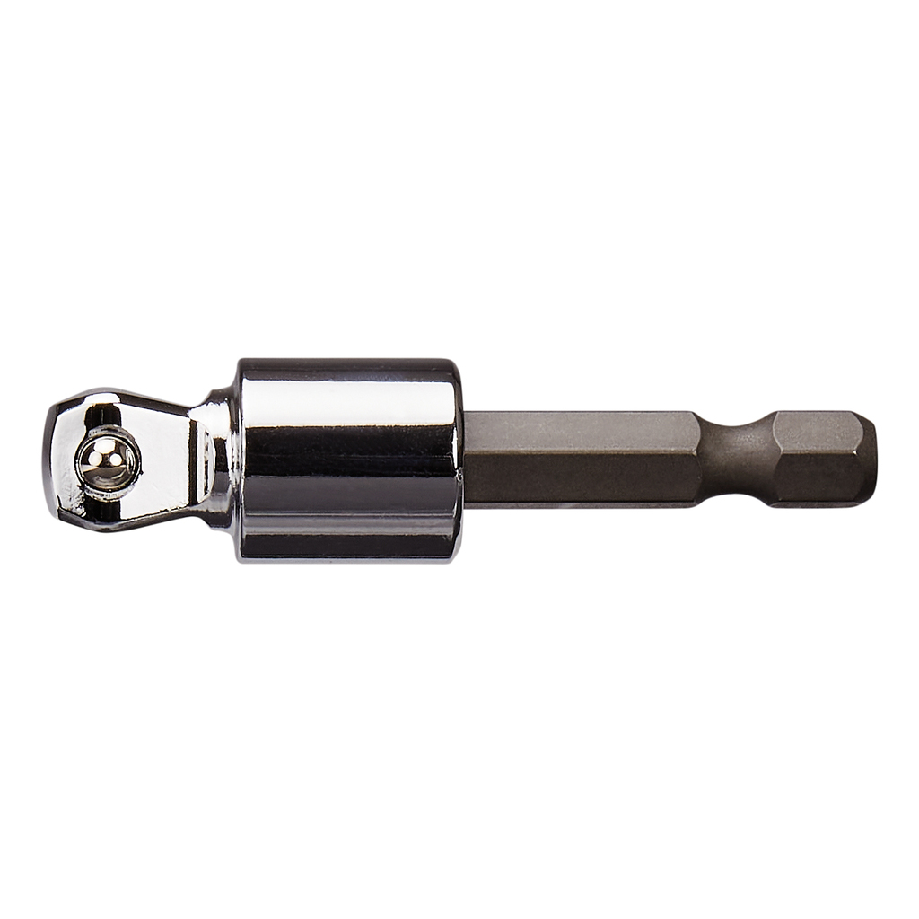 Ударный держатель головок шарнирный XTT Impact Premier HEX1/4, SQ3/8, 55 мм (E-03420)