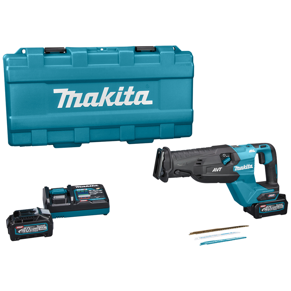 Акумуляторна шабельна пила Makita XGT 40 V MAX JR002GM201 Акумуляторна шабельна пила Makita XGT 40 V MAX JR002GM201